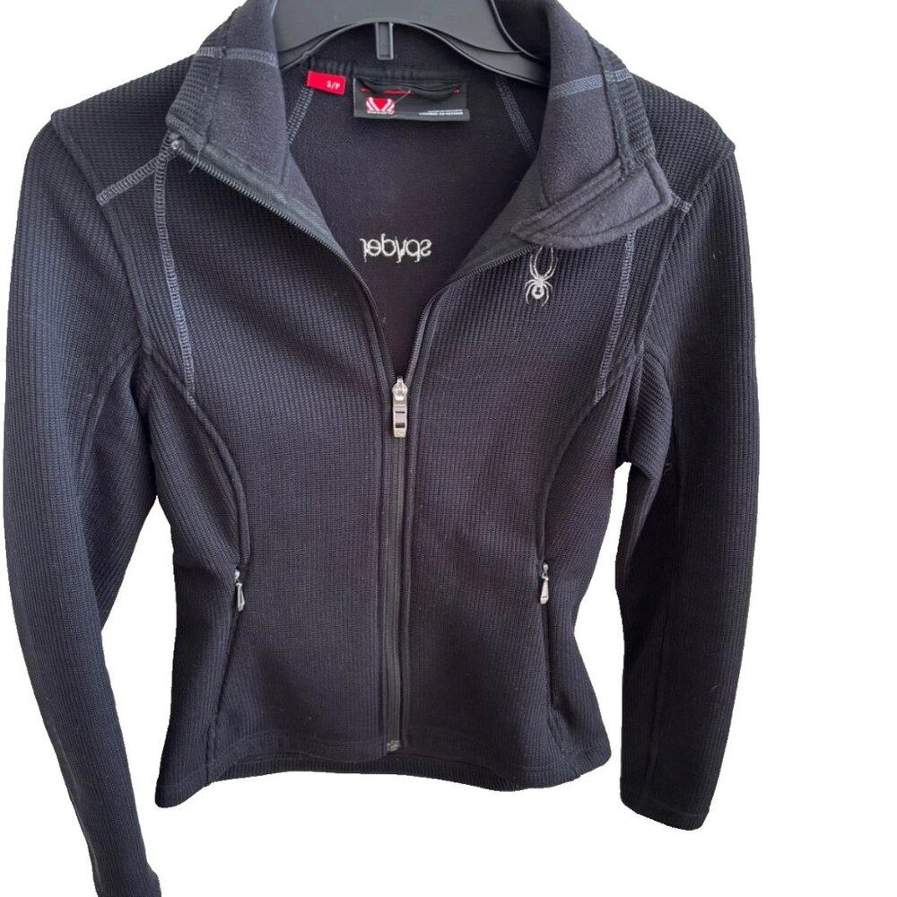 Spyder Core Sweater - Women size small - Black - excellent condition
